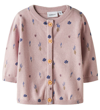 Name It Cardigan - Knitted - NbfOhio - Burnished Lilac