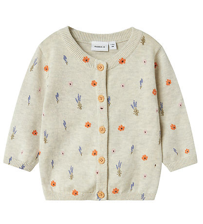 Name It Cardigan - Prjónað - NbfOhio - Peyote blanda