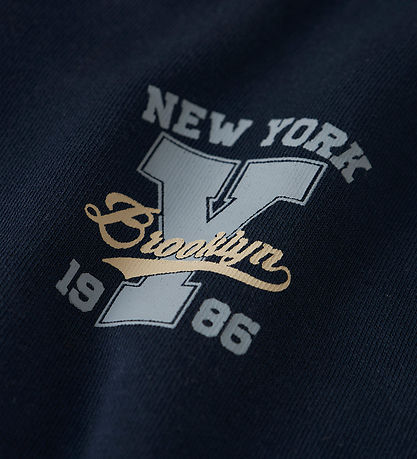 Name It Hoodie - NkmVoltinus - Navy Blazer/1986 New York