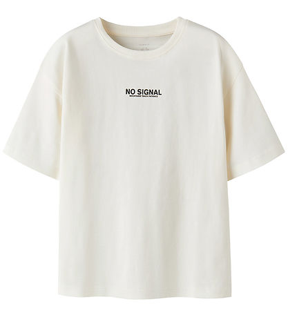 Name It T-shirt - NkmOllie - Cloud Dancer