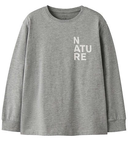 Name It Blouse - NkmOrson - Grey Melange