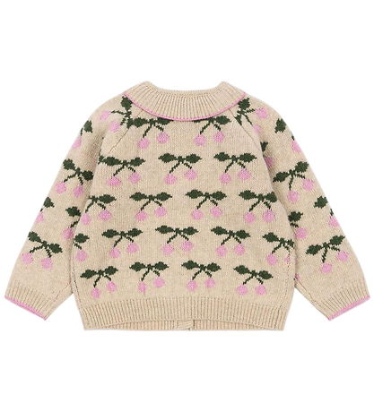 Konges Sløjd Cardigan - Wool - Knitted - Belou - Cherry