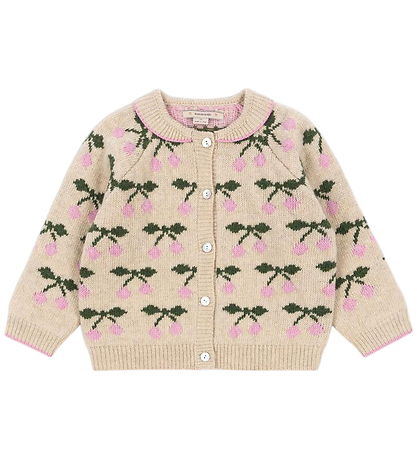 Konges Sløjd Cardigan - Wool - Knitted - Belou - Cherry