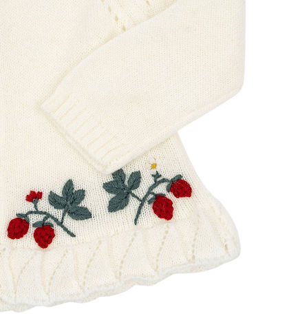Konges Sløjd Cardigan - Knitted - Minia - Bright White