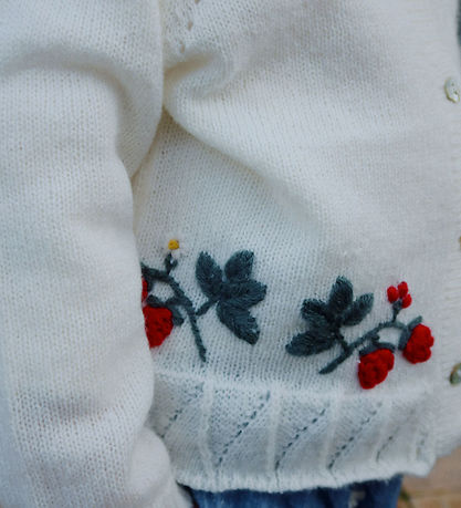 Konges Sløjd Cardigan - Knitted - Minia - Bright White