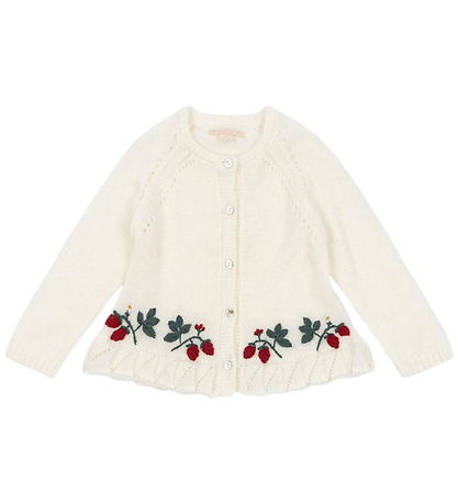 Konges Sløjd Cardigan - Knitted - Minia - Bright White