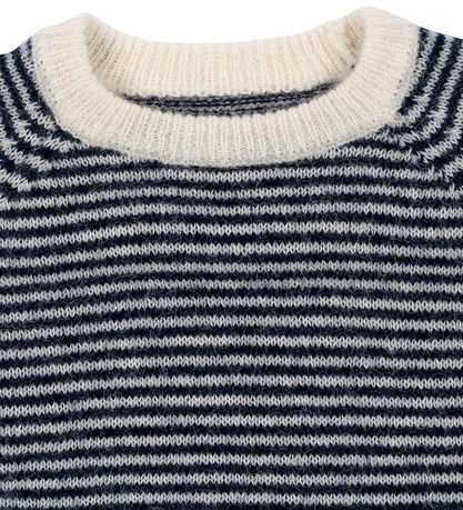 Blouse Konges Sløjd - Laine - Tricoté - Berle - Enseigne Blue/Bu