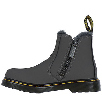 Dr. Martens Boots - 2976 Leonore J - Gunmetal Soho Buck