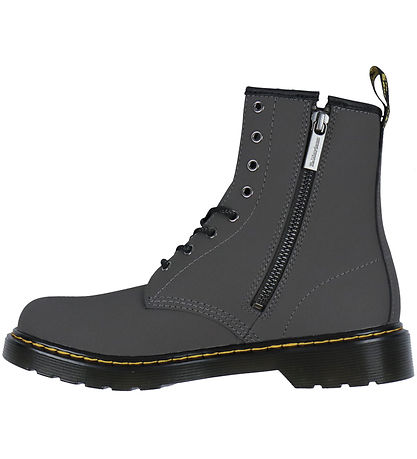 Dr. Martens Boots - 1460 Serena - Gunmetal Soho Buck