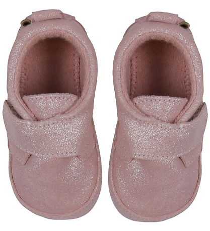 Chaussons Melton - Shimmer - Rose Gris