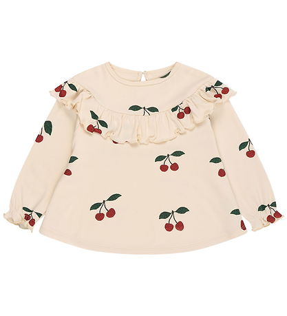 Blouse Konges Sløjd - Malli Glitter - Ma grande Cerise Glitter