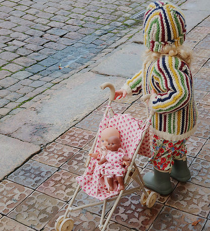 Konges Sløjd Doll Stroller - Rosie Rose