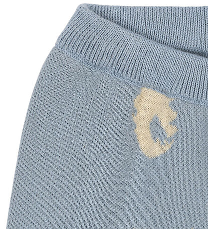 Konges Sløjd Trousers - Knitted - Lapis - Dino Mist