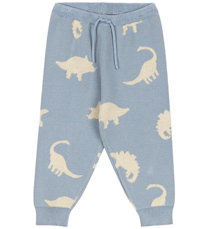 Konges Sløjd Trousers - Knitted - Lapis - Dino Mist