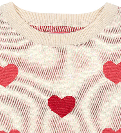 Konges Sløjd Dress - Knitted - Lapis - Coeur Color/Duo Pink