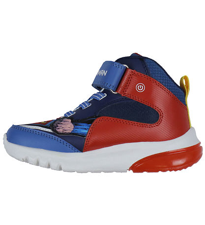 Geox Boots - Cyberdrone. Blue/Red