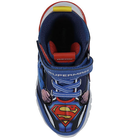 Geox Boots - Cyberdrone. Blue/Red