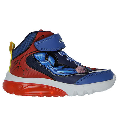 Geox Boots - Cyberdrone. Blue/Red