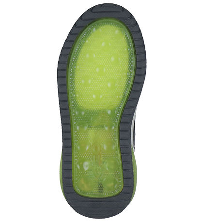 Geox Boots w. Light - Inex - Black/Lime
