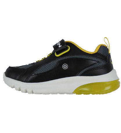 Geox Schuhe m. Light - Ciberdron - Black/Yellow