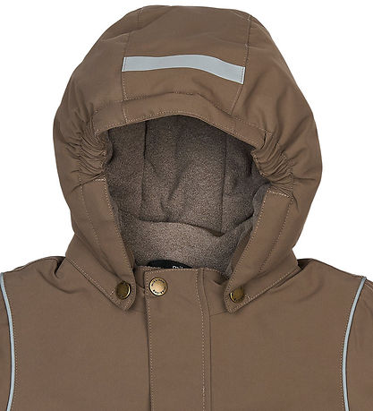 Mikk-Line Winterjas - Gerecycled - Chocolate Chip