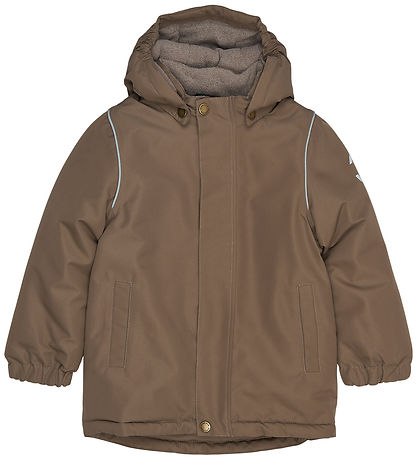 Mikk-Line Winterjas - Gerecycled - Chocolate Chip