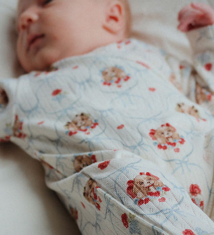 Konges Sløjd Jumpsuit - Rib - Minnie - Puppy w. Pointelle