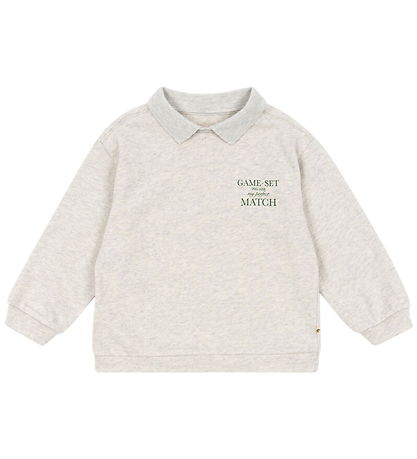 Konges Sløjd Polo shirt - Spotty - Off White Melange