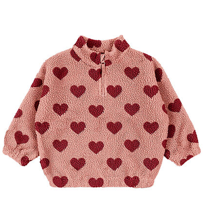 Konges Sløjd Fleece Jumper - Jody Teddy - Coeur Mellow