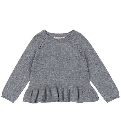 Blouse Konges Sløjd - Tricoté - Cathy - Gris Chiné