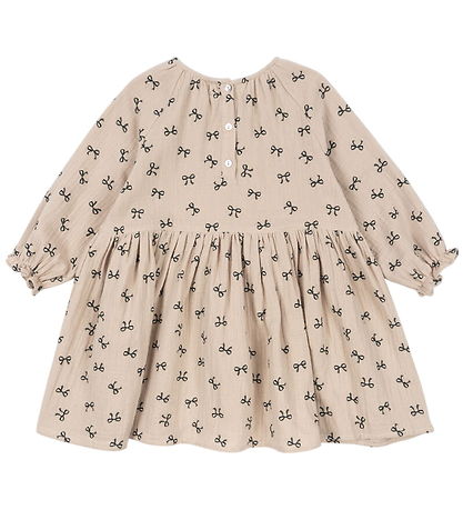 Konges Sløjd Dress - Muslin - Coco - Bow Magnet
