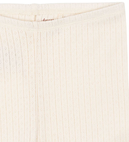 Konges Sløjd Leggings - Rib - Minnie - Antique White