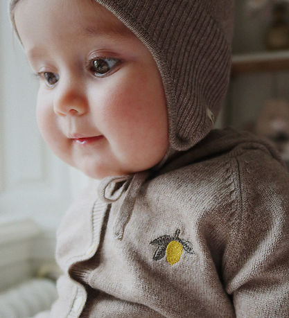 Konges Sløjd Beanie - Wool - Knitted - Mattou - Light Brown