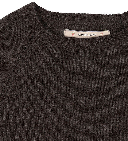 Blouse Konges Sløjd - Tricoté - Cathy - Brown Mélange