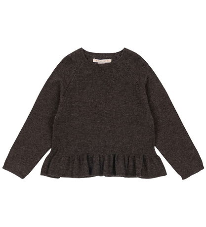 Blouse Konges Sløjd - Tricoté - Cathy - Brown Mélange