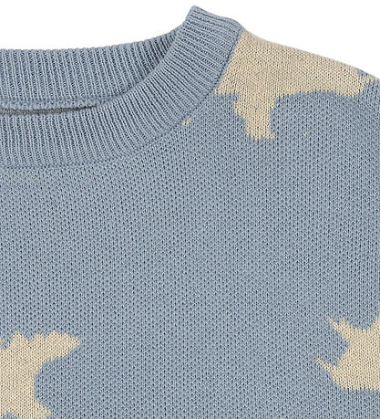 Konges Sløjd Blouse - Knitted - Lapis - Dino Mist