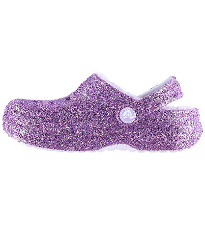 Crocs Sandalen - Clsc Lined Chunky Glitter - Purple Moon