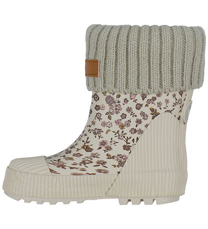 Wheat Thermo Boots - Wader - Rose Flowers