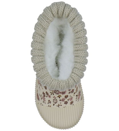 Wheat Thermo Boots - Wader - Rose Flowers