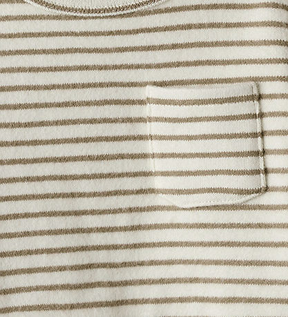 Lil' Atelier Blouse - Slim - NmmThoro - Turtledove/Sepia Tint