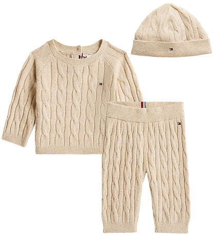 Tommy Hilfiger Gaveeske - Collegegenser/Joggebukser/Lue - Maltet