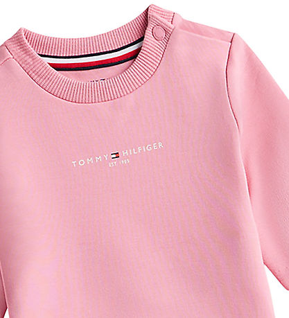 Tommy Hilfiger Sweat Set - Mini Corp - Mystic Pink