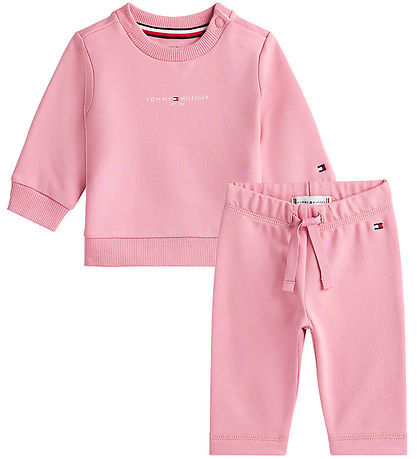 Tommy Hilfiger Sweat Set - Mini Corp - Mystic Pink