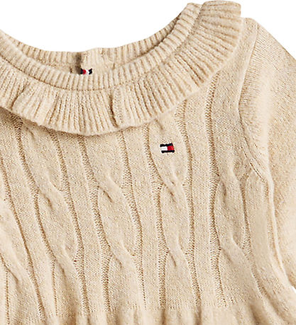 Tommy Hilfiger Dress - Knitted - Cable - Malted Milk Heather
