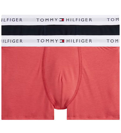 Tommy Hilfiger Boxershorts - 2er-Pack - Gefrostete Cranberry/Des
