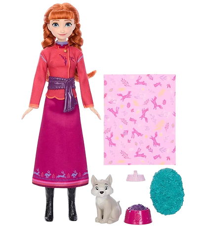Disney Frozen Doll - Anna + Baby Fox