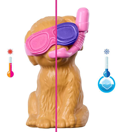 Barbie Doll - Puppy Pool Party Aloha Blonde