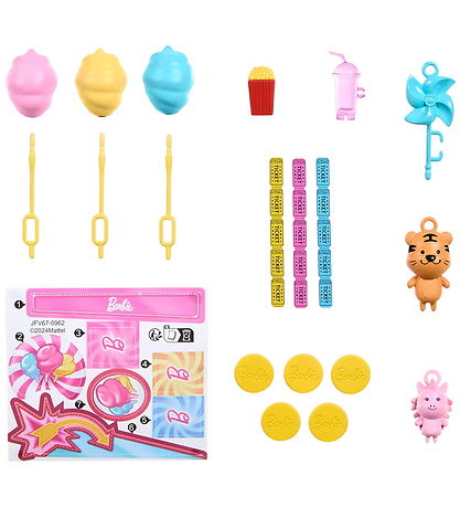 Barbie Doll - Mysteries Cotton Candy & Games Playset
