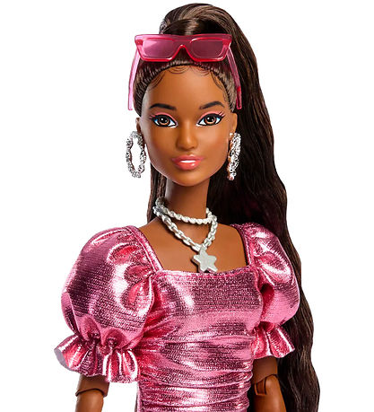 Barbie Doll - Deluxe Style Bubble Dress Black Doll