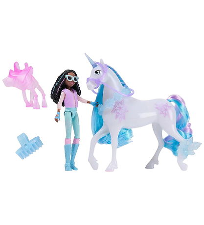 Unicorn Academy Spielfiguren - 13,5 cm - Layla & Glacier